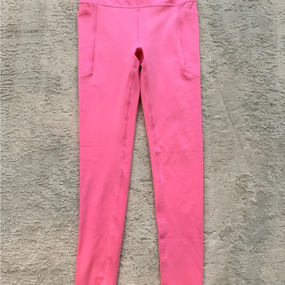 Athleta Vibrant Pink Kids Leggings